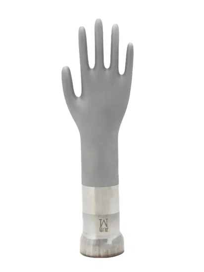 Nivel internacional Material metálico PVC Tamaño L Guante Molde con guantes Molde de mano de acero inoxidable