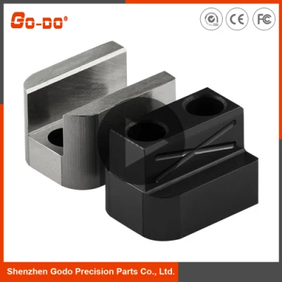 El cuadrado de los componentes de la precisión del alto nivel entrelaza la pieza central del molde de maquinaria